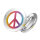 Button Peace Größe 59mm