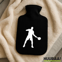 Wärmflasche Tennis Silhouette