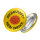 Button Atomkraft Nein Danke Größe 59mm