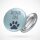Button Animal Love Pfote Größe 59mm