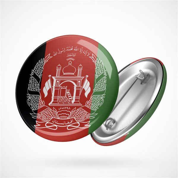 Button Afghanistan Größe 59mm