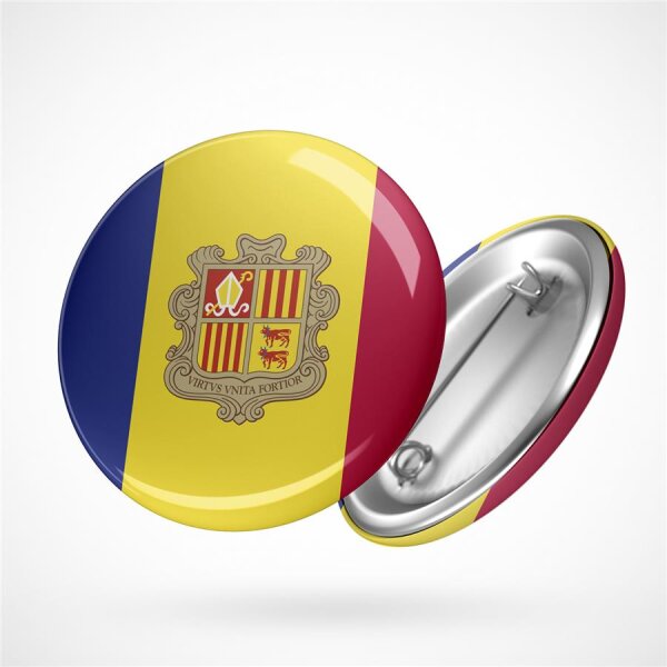Button Andorra Größe 59mm