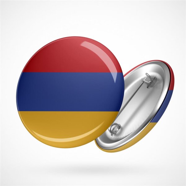 Button Armenia Armenien Größe 59mm