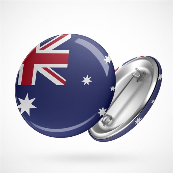 Button Australia Australien Größe 59mm