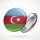 Button Azerbaijan Aserbaidschan Größe 59mm