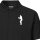 Herren Polo Shirt American Football Silhouette Größe S-3XL