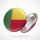 Button Benin Flagge Größe 59mm