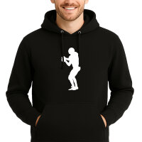 Unisex Hoodie American Football Silhouette Größe S-3XL