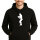 Unisex Hoodie American Football Silhouette Größe S-3XL