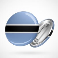 Button Botwana Botsuana Flagge Größe 59mm