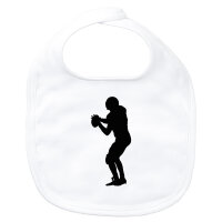 Baby Lätzchen American Football Silhouette...