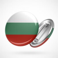 Button Bulgaria Bulgarien Flagge Größe 59mm