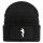 Beanie American Football Silhouette Black Mütze