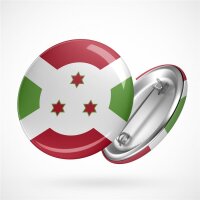 Button Burundi Flagge Größe 59mm