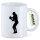 Kaffeetasse American Football Silhouette 330ml