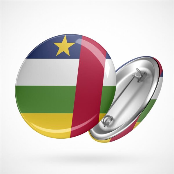 Button Zentralafrikanische Republik Größe 59mm