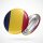 Button Chad Tschad Flagge Größe 59mm