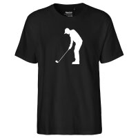 Herren T-Shirt Golf Silhouette