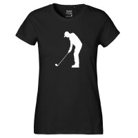 Damen T-Shirt Golf Silhouette Größe XS-XXL