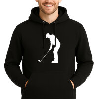 Unisex Hoodie Golf Silhouette Größe S-3XL