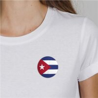 Button Cuba Kuba Flagge Größe 59mm