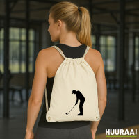 Turnbeutel Golf Silhouette 12 Liter