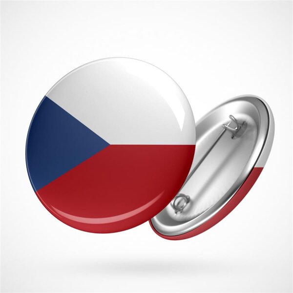 Button Tschechien Größe 59mm
