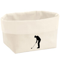 Organizer Golf Silhouette Aufbewahrungskorb