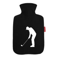 Wärmflasche Golf Silhouette