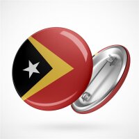 Button East Timor Osttimor Flagge Größe 59mm