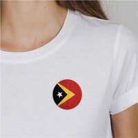 Button East Timor Osttimor Flagge Größe 59mm