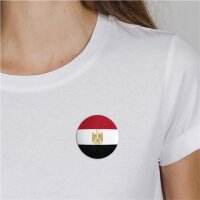 Button Egypt Ägypten Flagge Größe 59mm