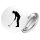 Button Golf Silhouette