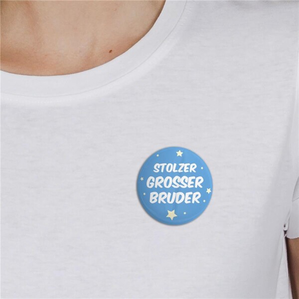 Button Stolzer Großer Bruder Größe 59mm