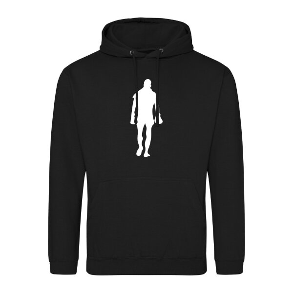 Unisex Hoodie Boxer Silhouette Größe S-3XL