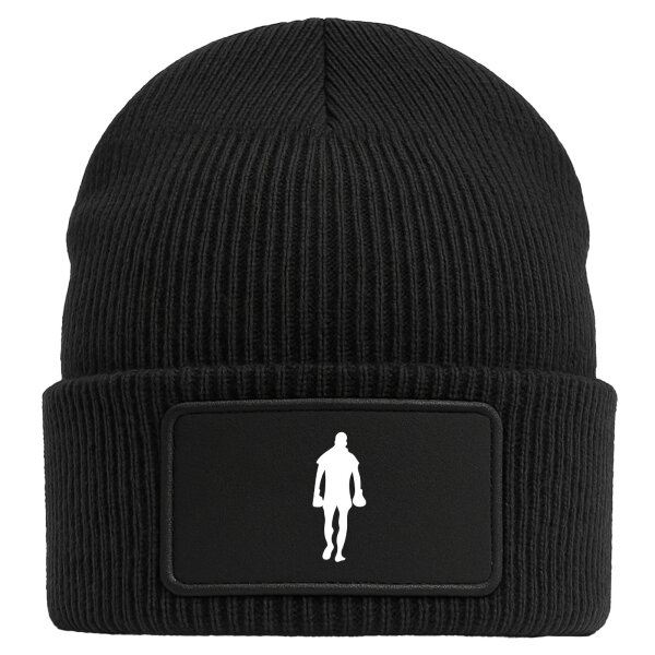 Beanie Boxer Silhouette Black Mütze