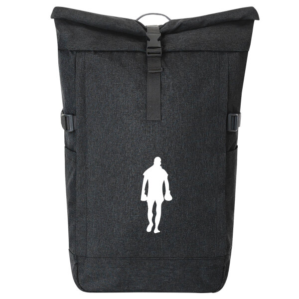 Kurierrucksack Boxer Silhouette 30-44 Liter Black Melange