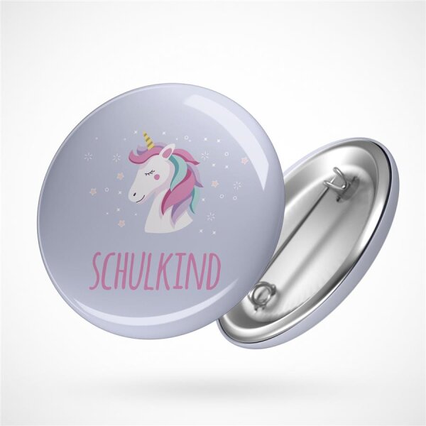 Button Schulkind Größe 59mm