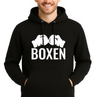 Unisex Hoodie Boxen Boxhandschuhe Größe S-3XL