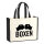 Jutetasche Boxen Boxhandschuhe 21 Liter Black