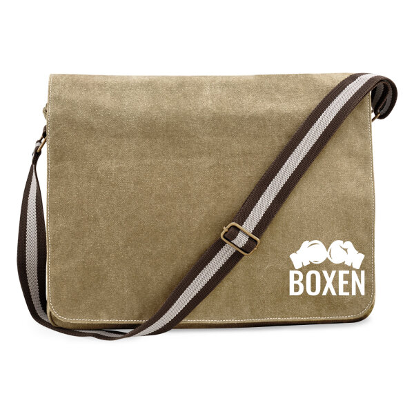 Umhängetasche Boxen Boxhandschuhe 14 Liter