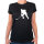 Damen T-Shirt Eishockey Silhouette Größe XS-XXL