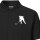 Damen Polo Shirt Eishockey Silhouette Größe XS-XXL
