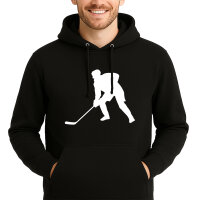Unisex Hoodie Eishockey Silhouette Größe S-3XL