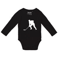 Baby Body Eishockey Silhouette Größe 62-80