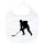 Baby Lätzchen Eishockey Silhouette