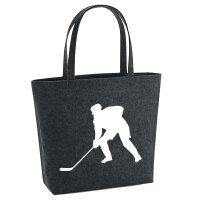 Filzshopper Eishockey Silhouette 22 Liter Filztasche