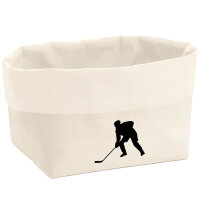 Organizer Eishockey Silhouette Aufbewahrungskorb