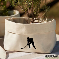 Organizer Eishockey Silhouette Aufbewahrungskorb