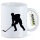 Kaffeetasse Eishockey Silhouette 330ml